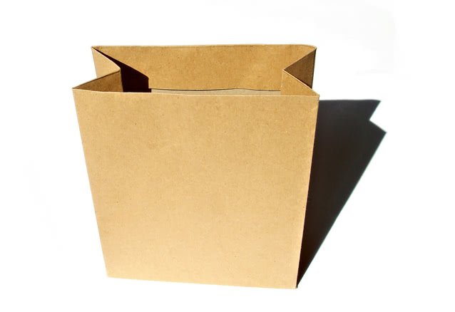 a photo of a paper bag