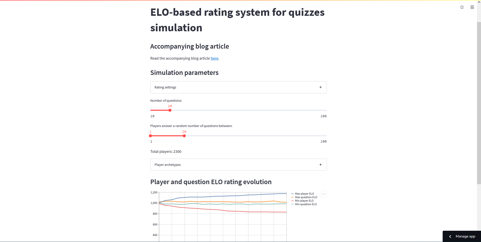 Introduction to Elo Ratings