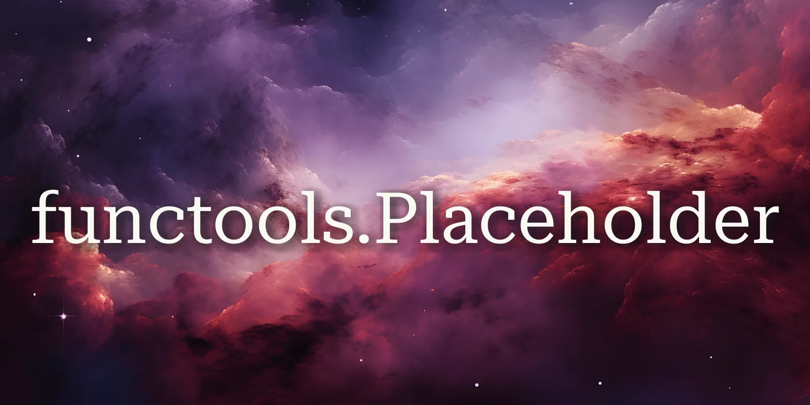 functools.Placeholder