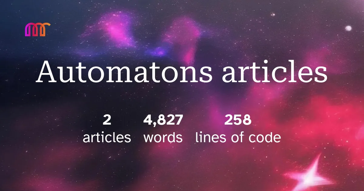 Automatons blog articles | mathspp