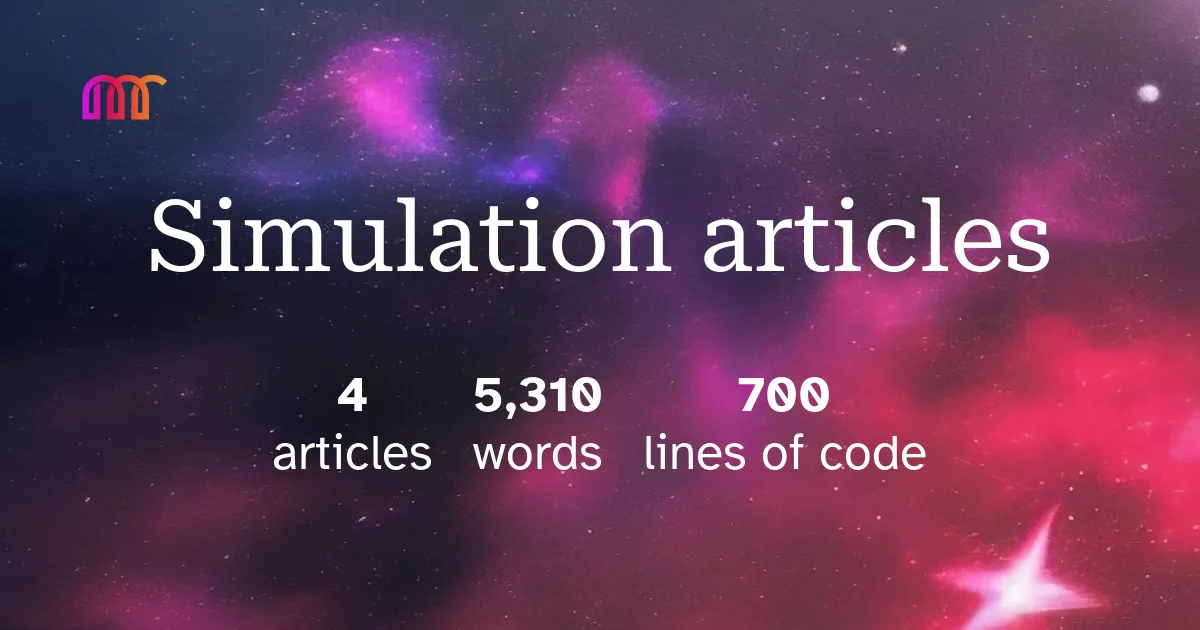 Simulation blog articles | mathspp