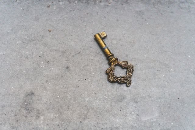 A photograph of a key, by Aneta Pawlik on Unsplash.