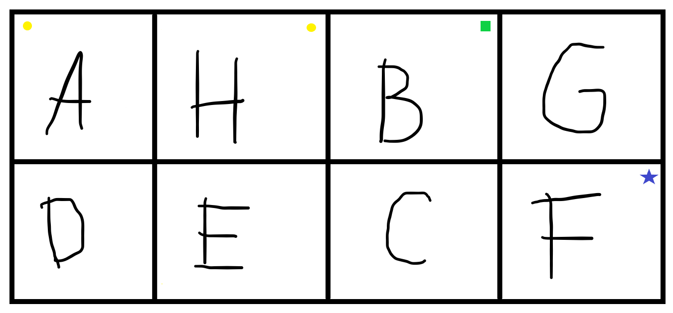 Level 3 sheet with some markings