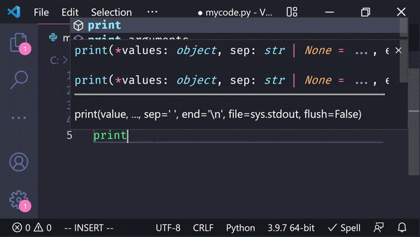 Animated GIF showing the process of preparing code with syntax highlighting in Microsoft PowerPoint.